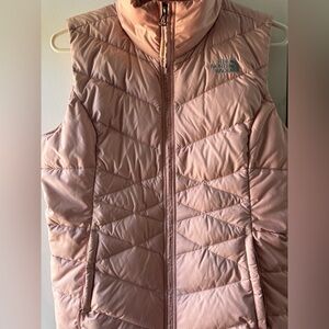 The North Face Women's Light Pink Quilted Vest